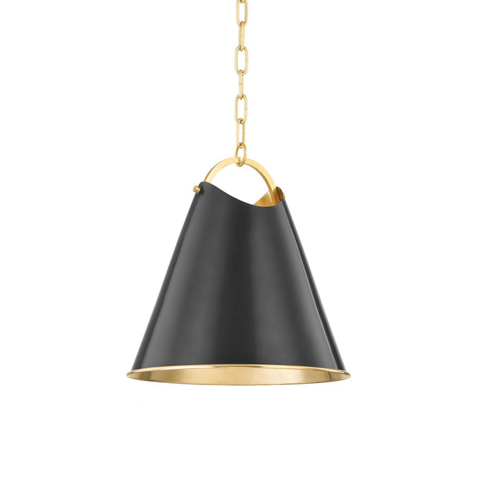 Burnbay Pendant Light in Aged Old Bronze (Small).