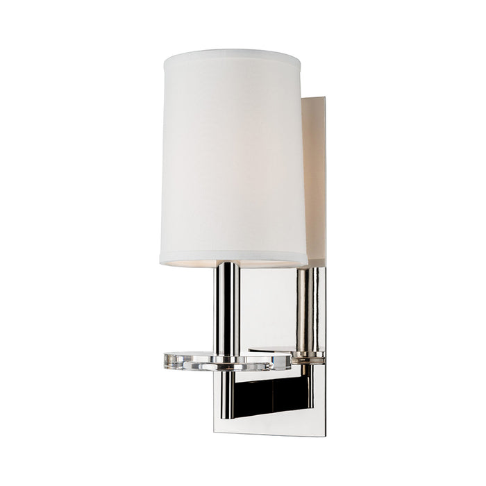 Chelsea Wall Light in Polished Nickel (1-Light).