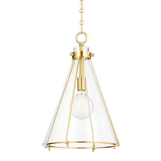 Eldridge Glass Pendant Light.