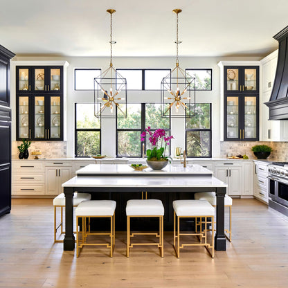 Glendale Pendant Light in dining room.