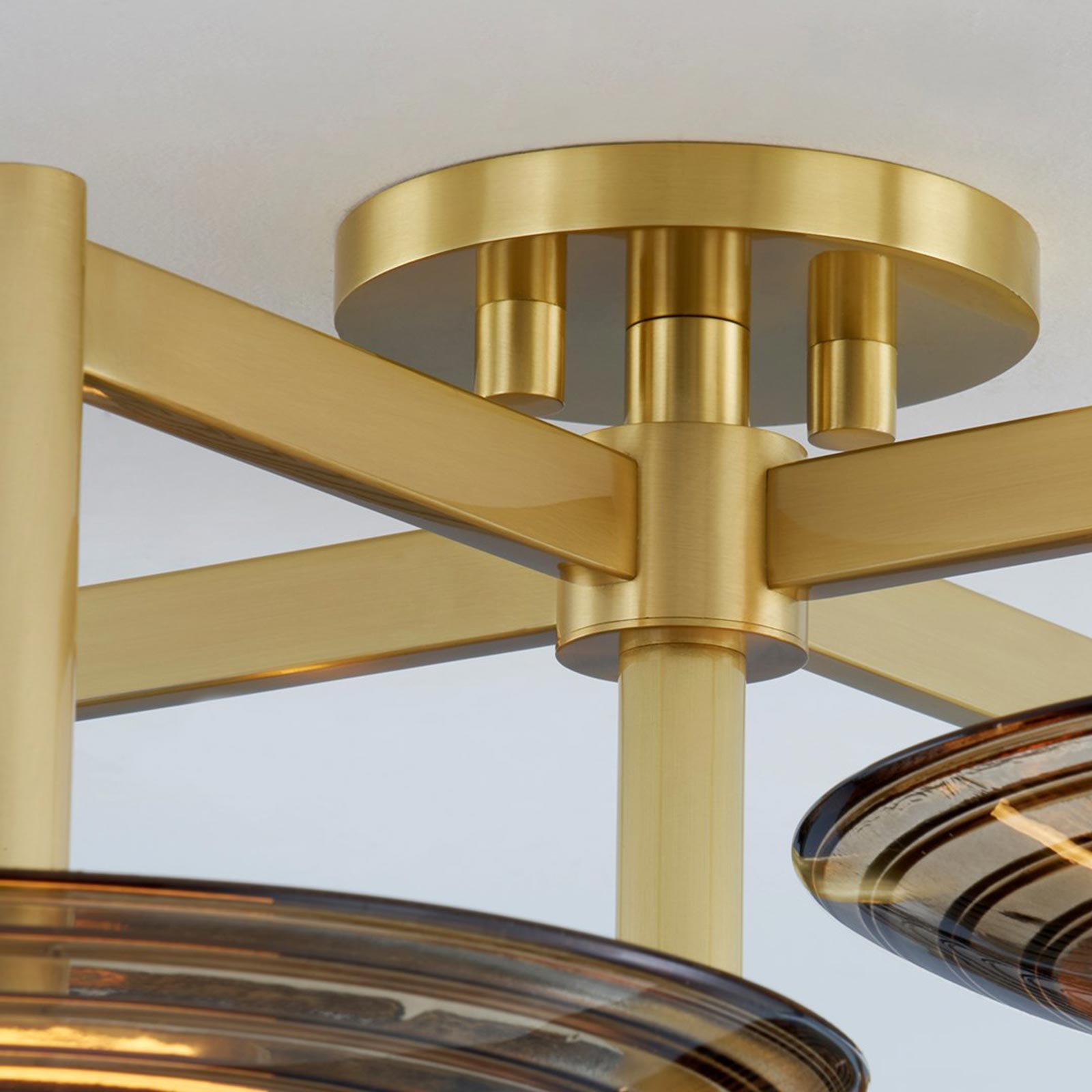 Griston LED Semi Flush Mount Ceiling Light in Detail.