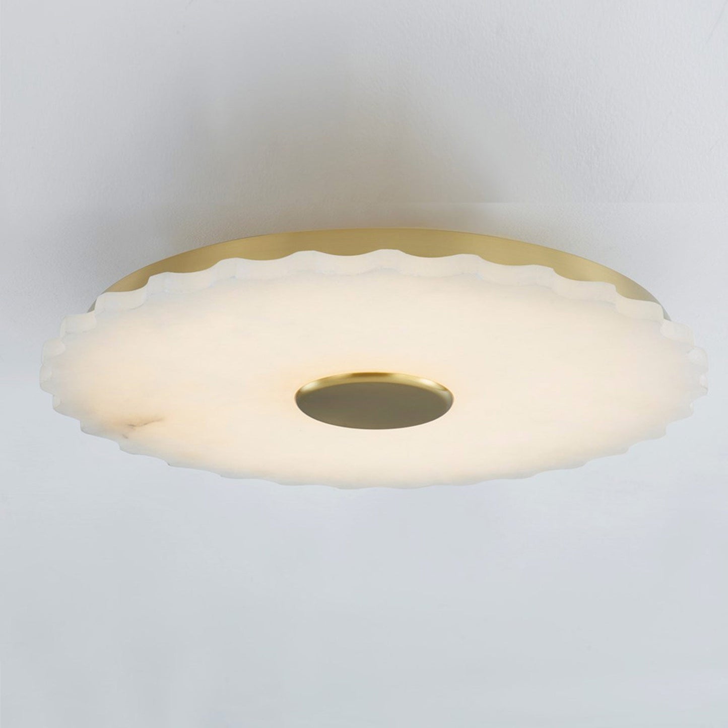 Highland Falls LED Flush Mount Ceiling Light in Detail.