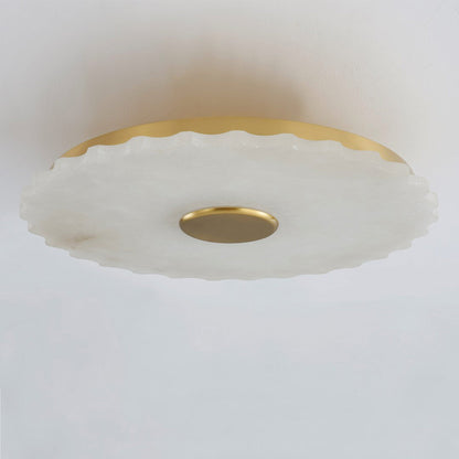 Highland Falls LED Flush Mount Ceiling Light in Detail.