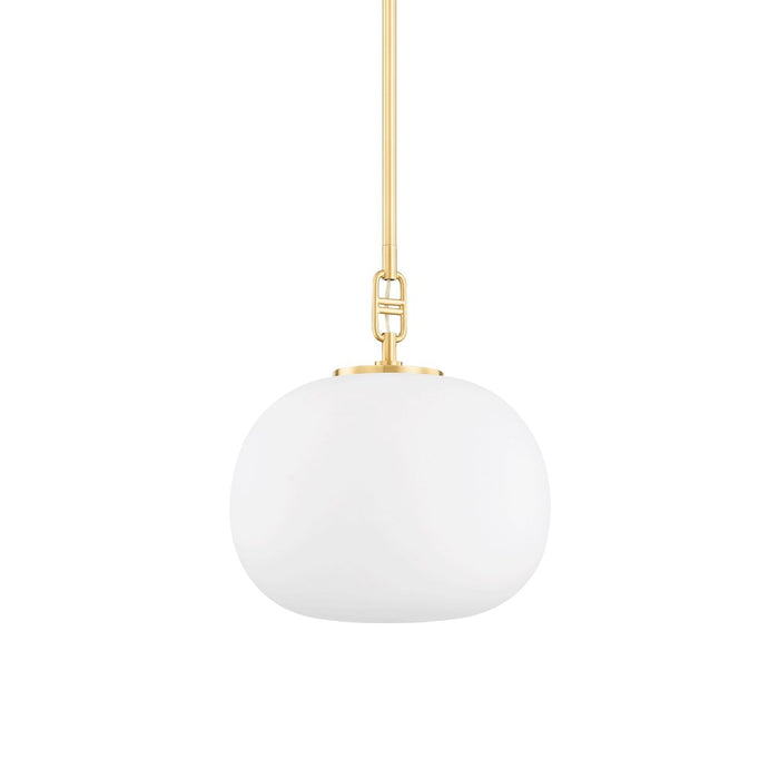 Ingels Pendant Light in Aged Brass (Small).
