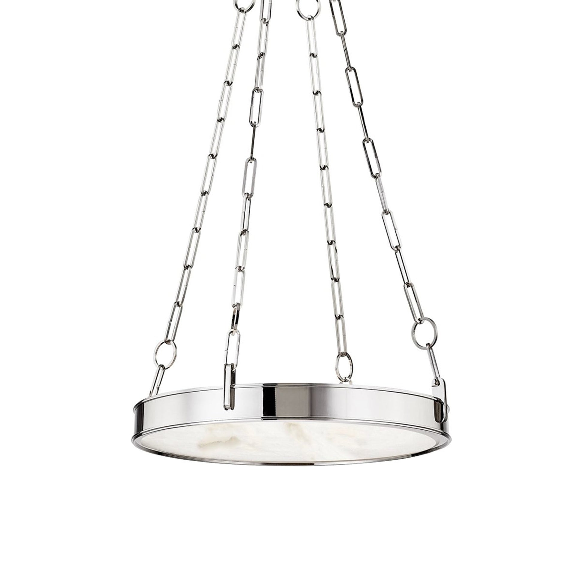 Kirby LED Chandelier in Polished Nickel (Small).