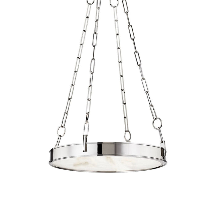 Kirby LED Chandelier in Polished Nickel (Small).
