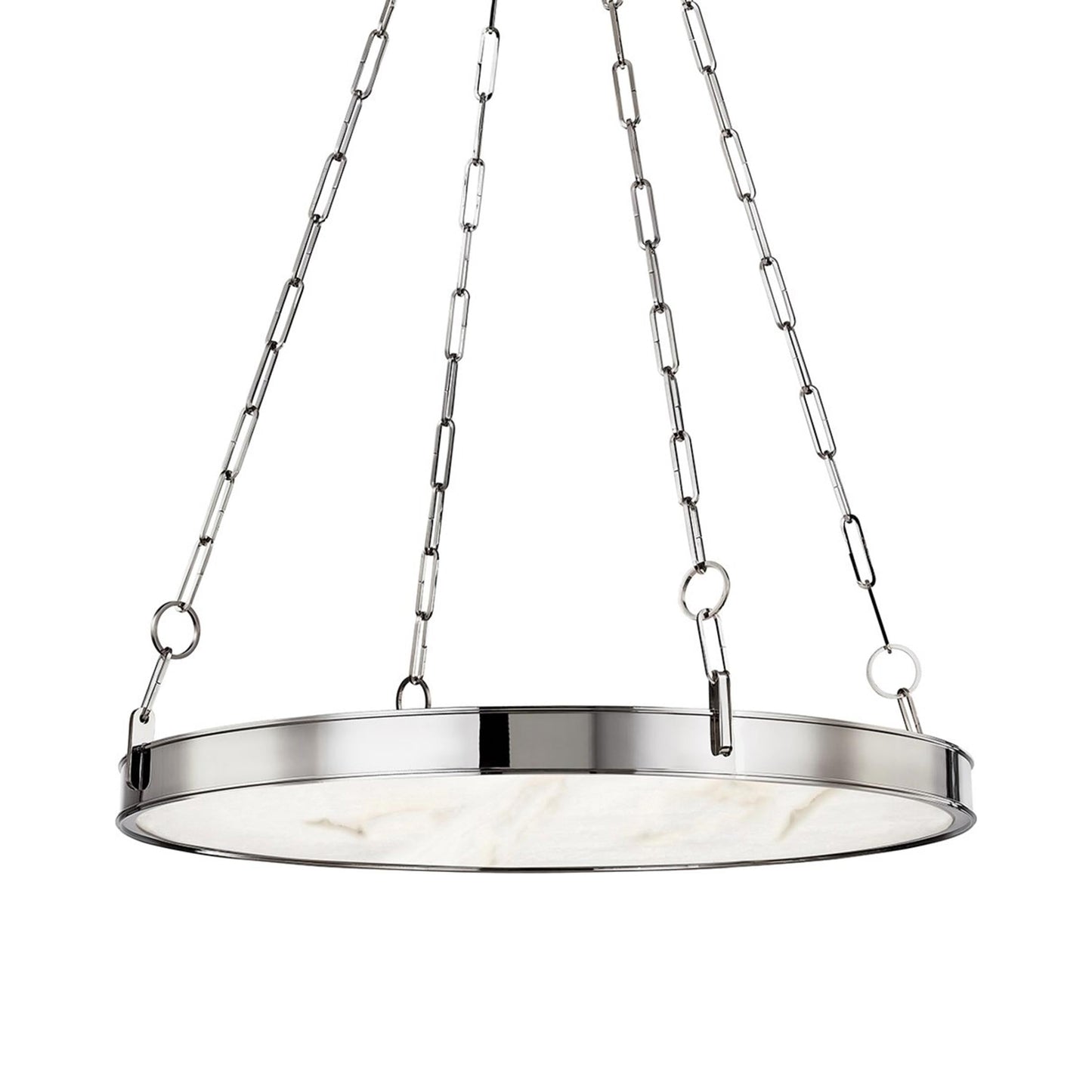 Kirby LED Chandelier in Polished Nickel (Large).