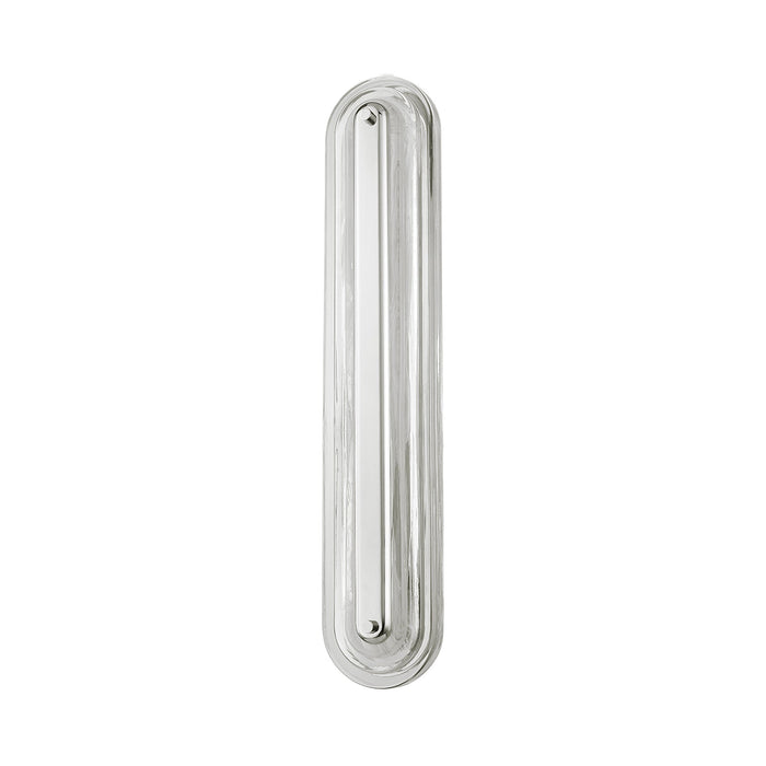 Litton LED Vanity Wall Light in Polished Nickel (Large).