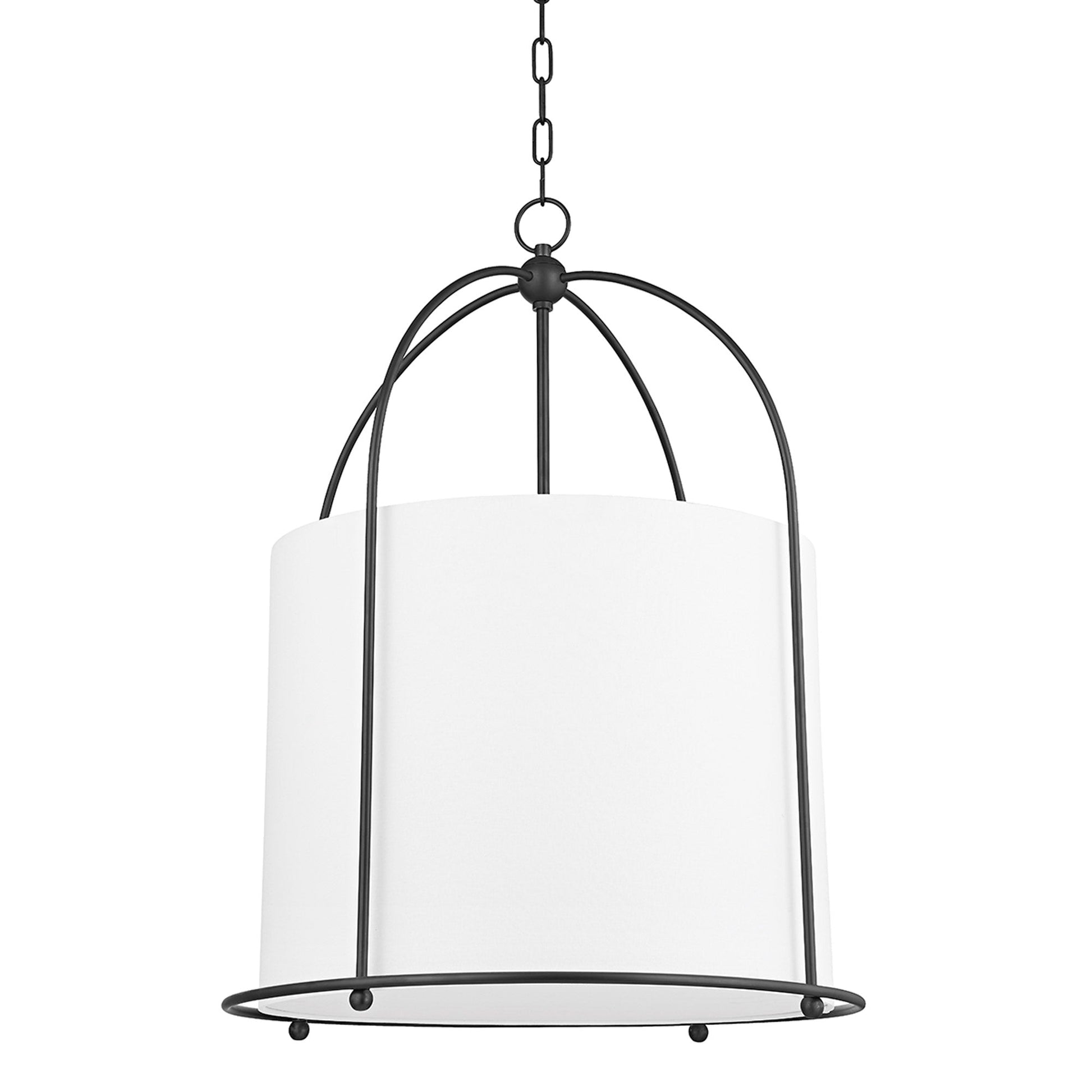 Orlando Pendant Light in Black Brass (Large).