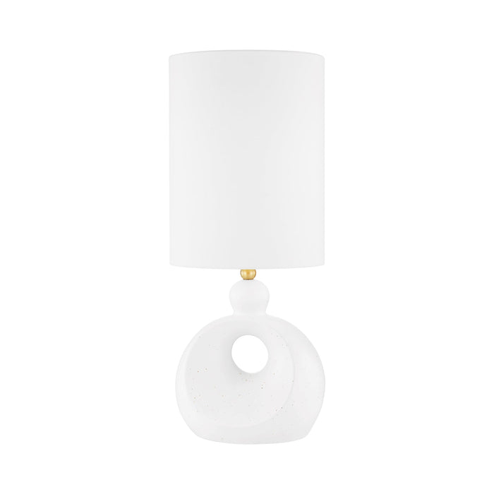 Penonic Table Lamp in White Ceramic.