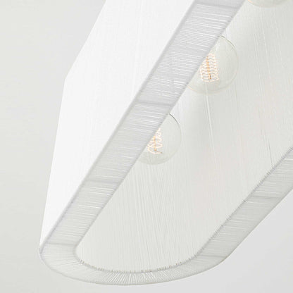 Verona Beach Linear Pendant Light in Detail.