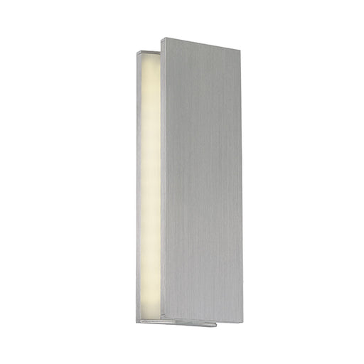 I Beam LED Wall Light in Silver.