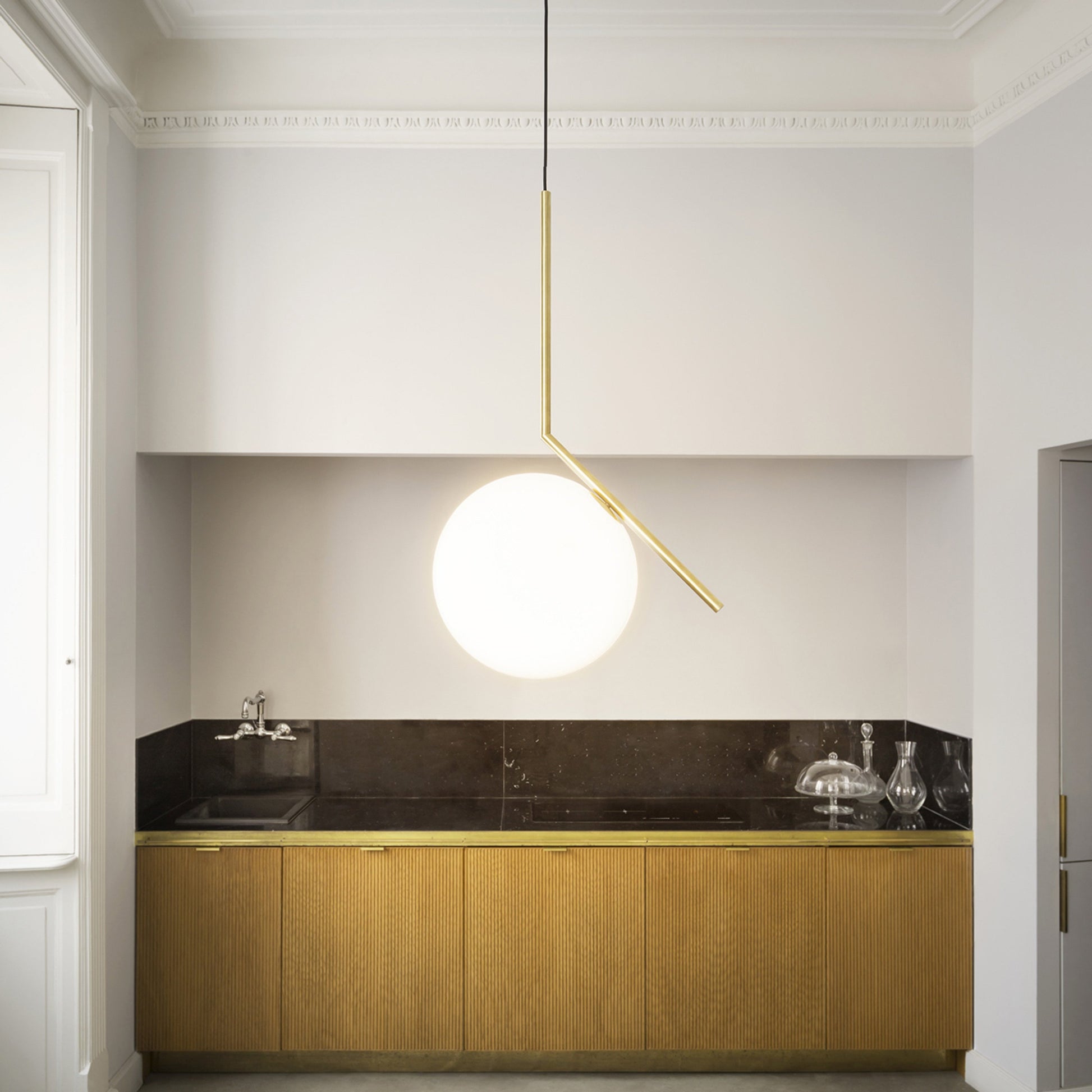 IC Light Pendant Light in bathroom.