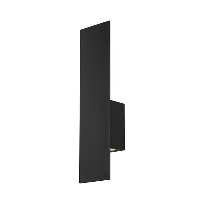 Icon Indoor/Outdoor LED Wall Light in Black (Large).
