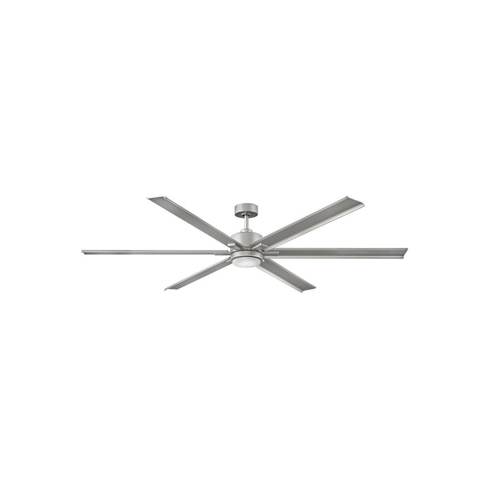 Indy Maxx LED Ceiling Fan in Brushed Nickel (82 Inch).