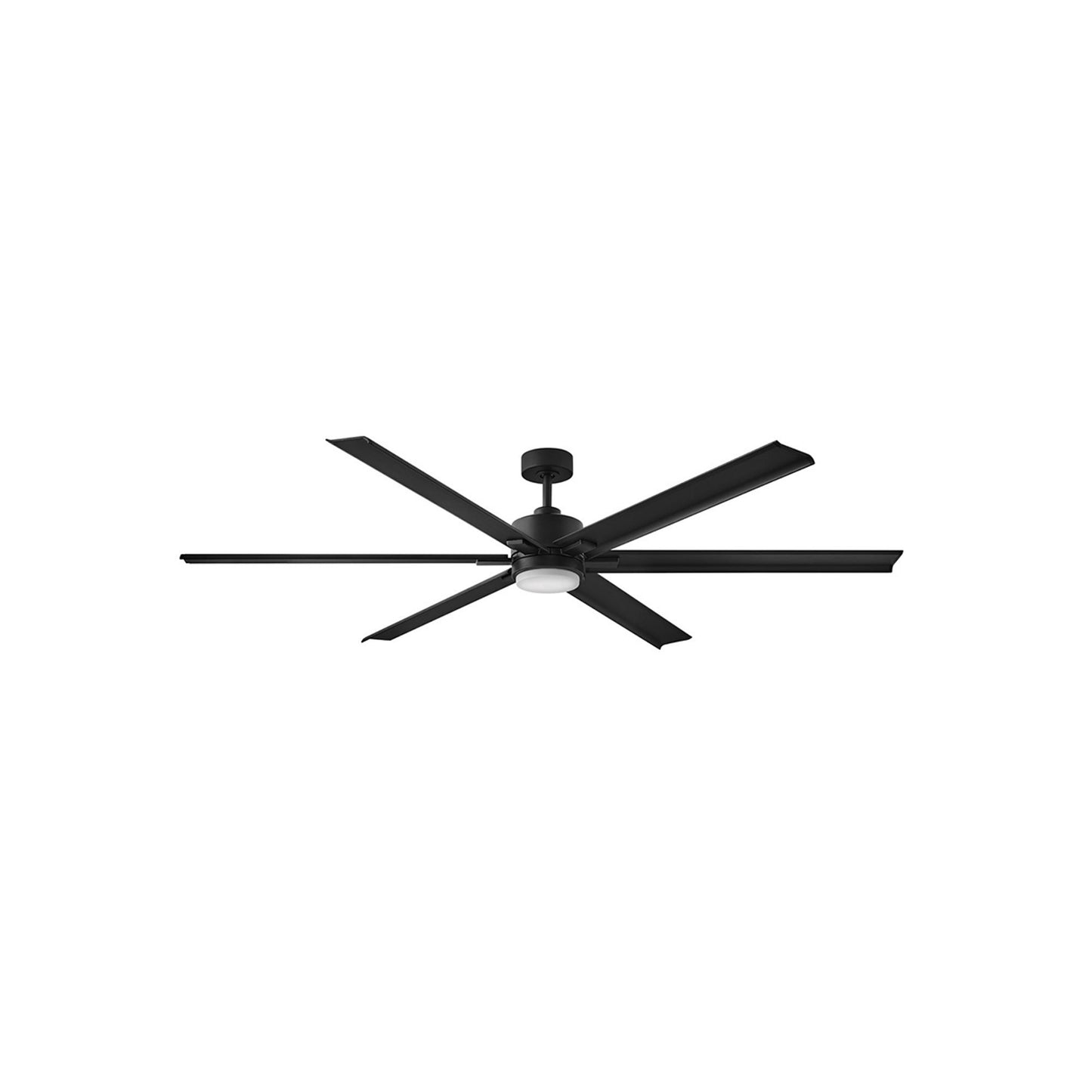 Indy Maxx LED Ceiling Fan in Matte Black (82 Inch).