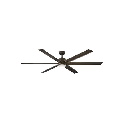 Indy Maxx LED Ceiling Fan in Metallic Matte Bronze (82 Inch).