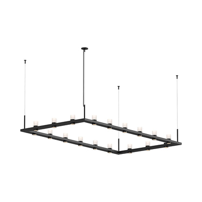 Intervals® Rectangle LED Suspension Light.