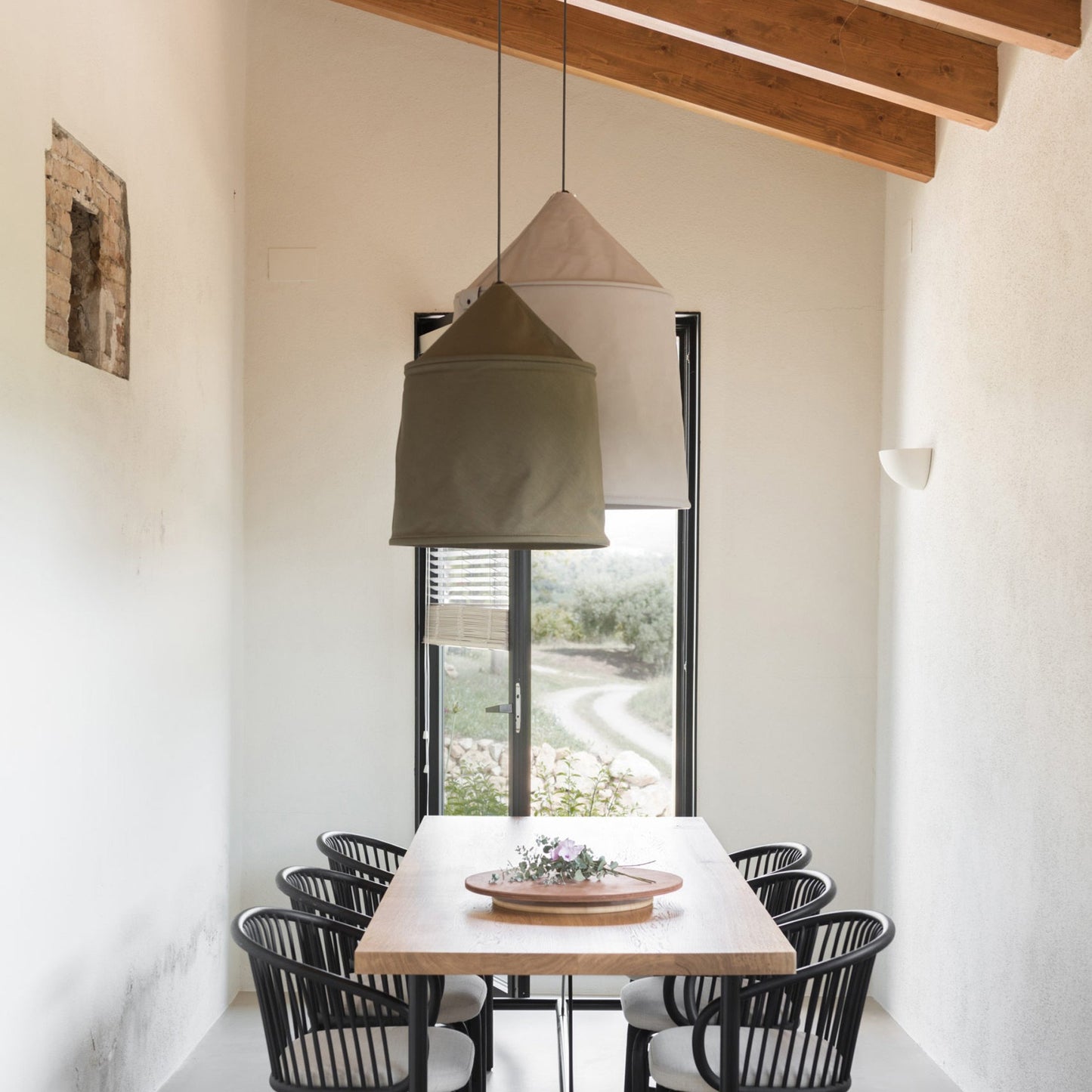 Jaima Pendant Light in dining room.