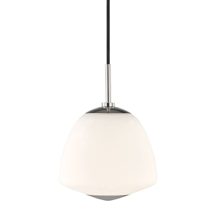 Jane Pendant Light in Polished Nickel (Small).