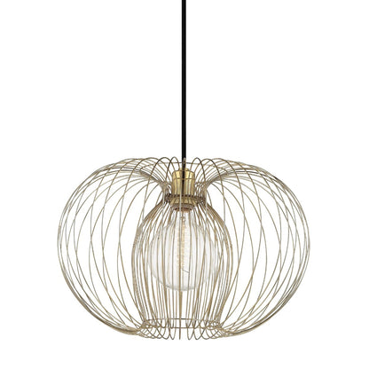 Jasmine Pendant Light in Polished Brass (Large).