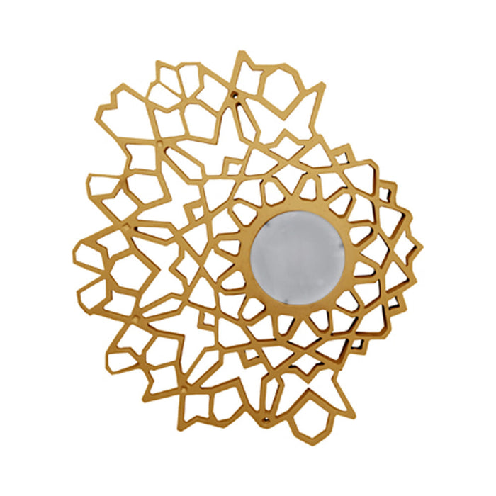 Notredame LED Ceiling / Wall Light in Gold (Small).