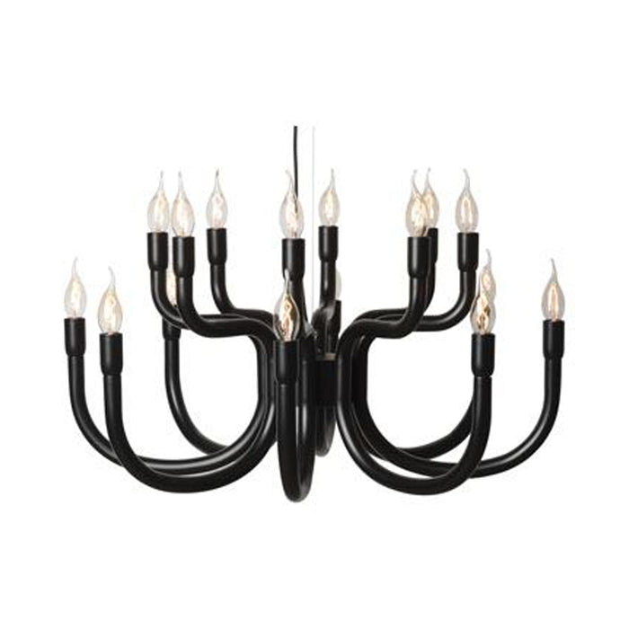 Snoob LED Chandelier in Black (Small).
