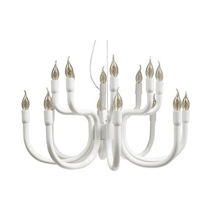 Snoob LED Chandelier in White (Small).