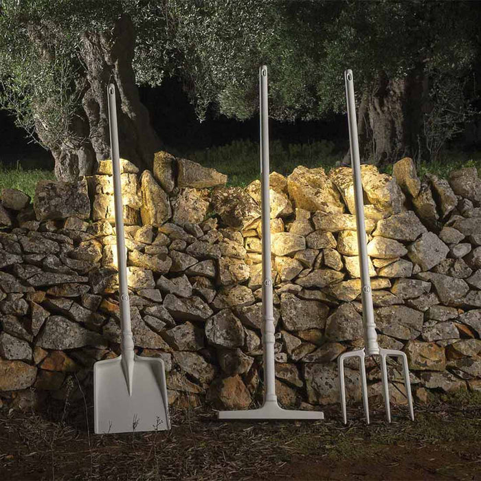 Tobia LED Floor Lamp in outside area.