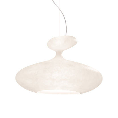 E.T.A. Sat Pendant Light in White.