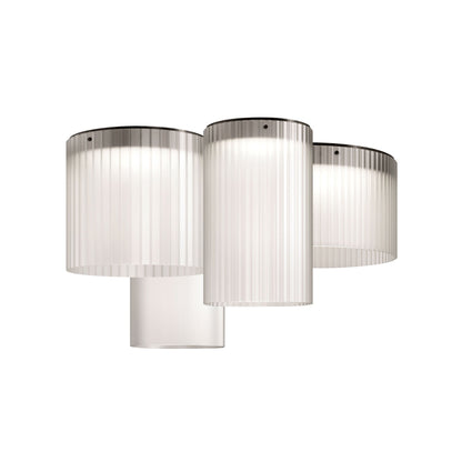 Giass LED Semi Flush Mount Ceiling Light in Detail.