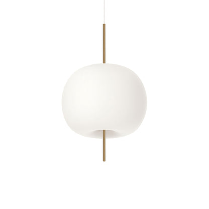 Kushi Pendant Light in Brass (25.6-Inch).