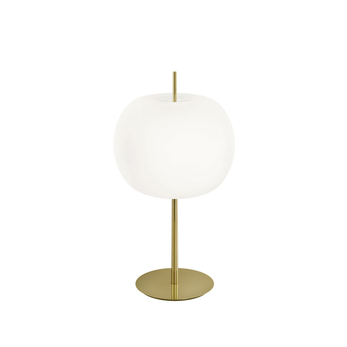 Kushi XL Table Lamp in Brass.