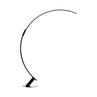 Kyudo LED Floor Lamp in Black.