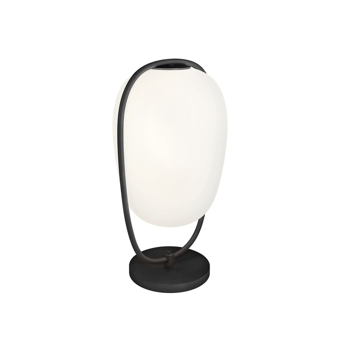 Lanna Table Lamp in Black.