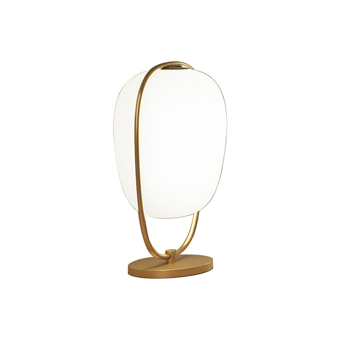 Lanna Table Lamp in Brass.