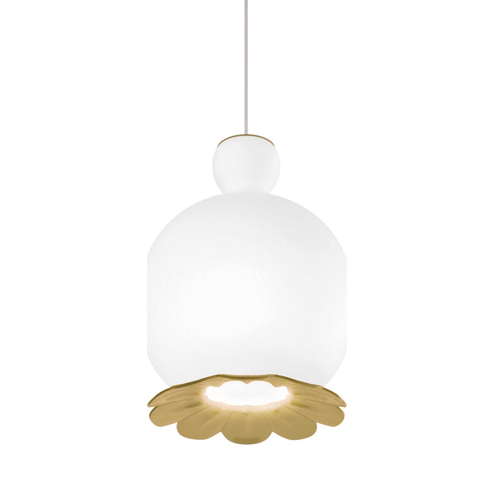 Opyo Pendant Light in Brass.