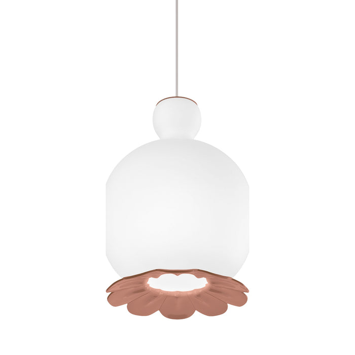 Opyo Pendant Light in Coral.