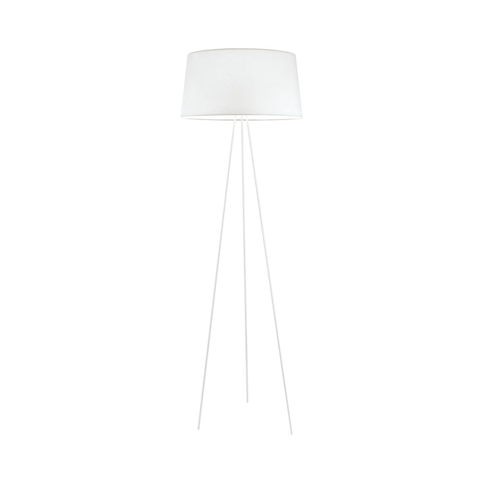 Tripod Floor Lamp in White.