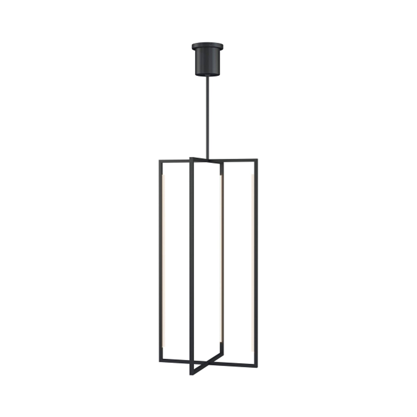 Kenway LED Pendant Light in Nightshade Black (Medium).