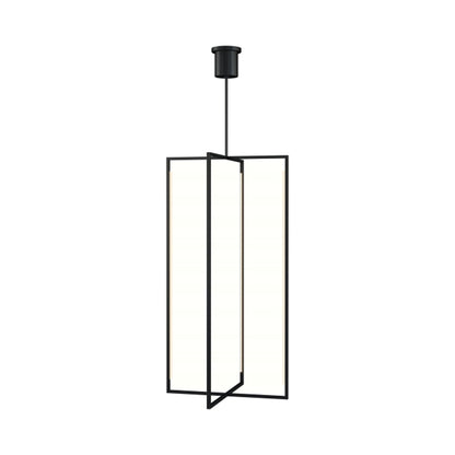 Kenway LED Pendant Light in Nightshade Black (Large).