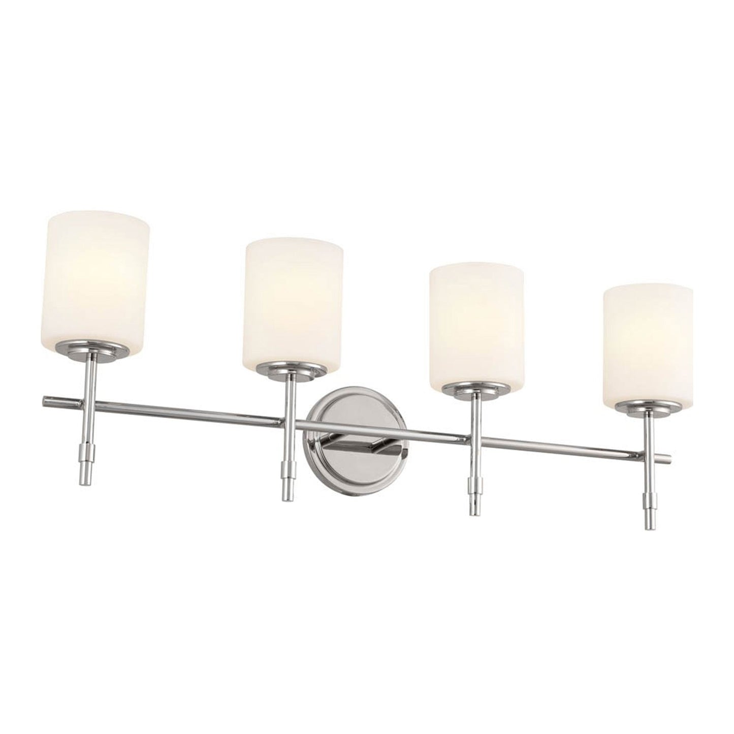 Ali Bath Vanity Light in Polished Nickel (4-Light).