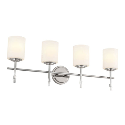 Ali Bath Vanity Light in Polished Nickel (4-Light).