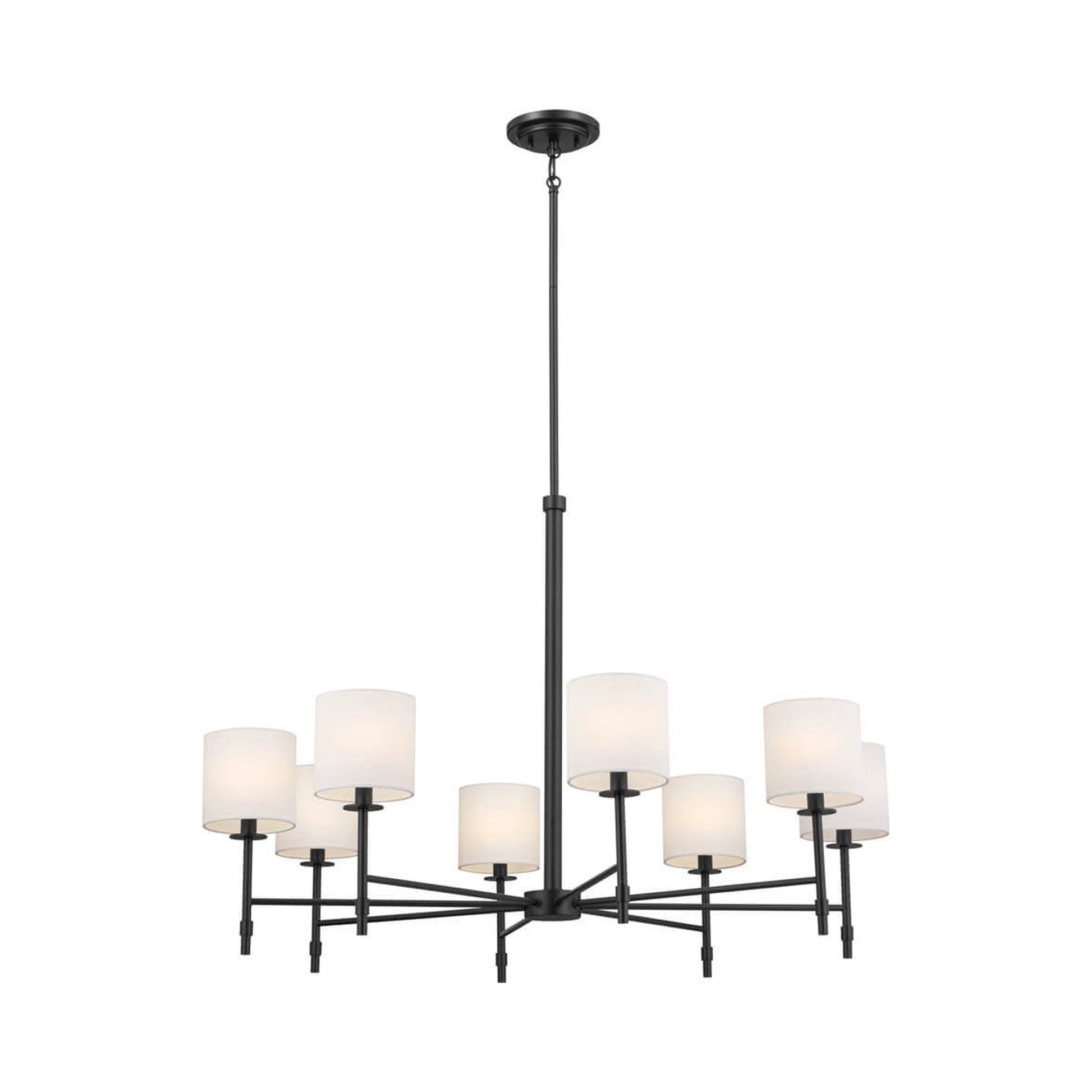 Ali Chandelier in Black (8-Light).