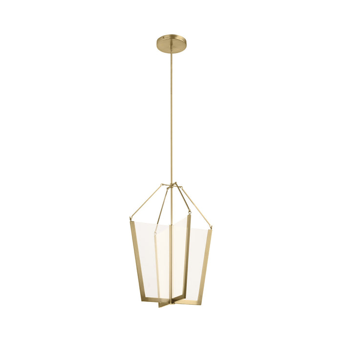 Calters LED Pendant Light in Champagne Gold (Large).