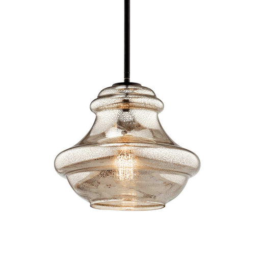Everly Schoolhouse Pendant Light in Detail.