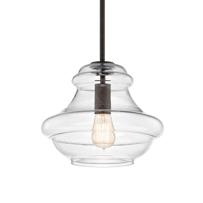 Everly Schoolhouse Pendant Light in Detail.