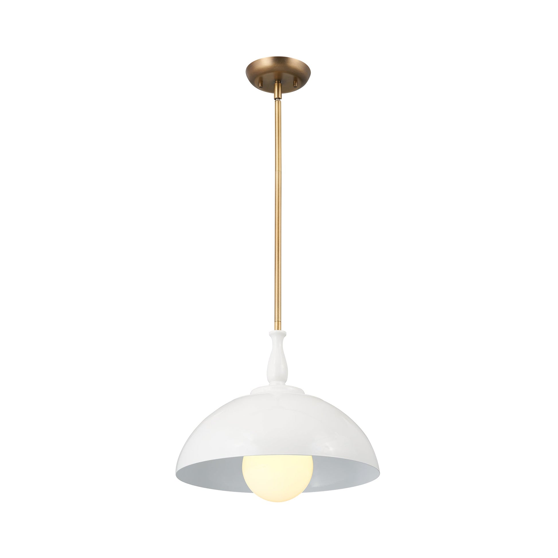 Fira Pendant Light in White (Small).