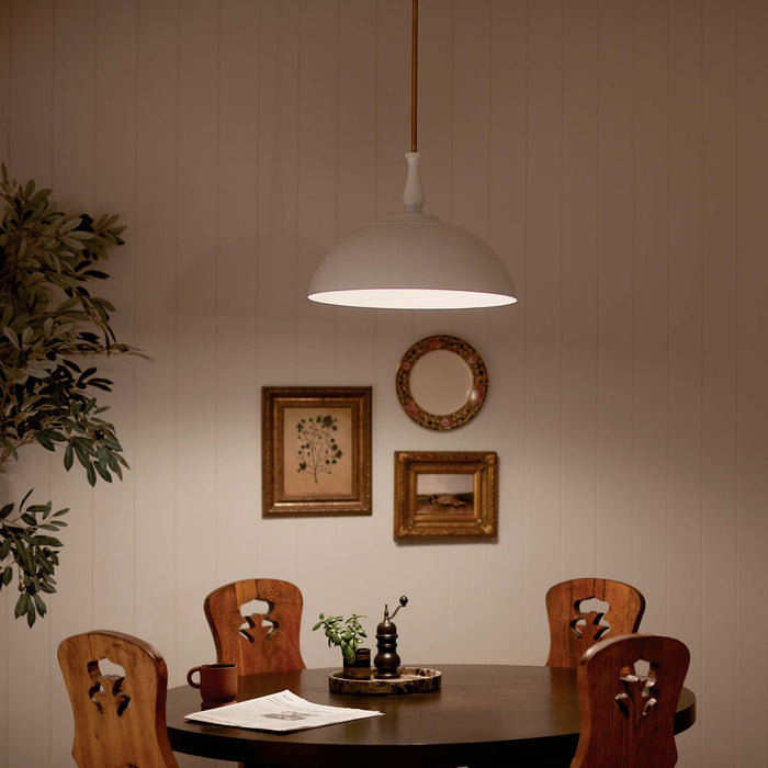 Fira Pendant Light in dining room.