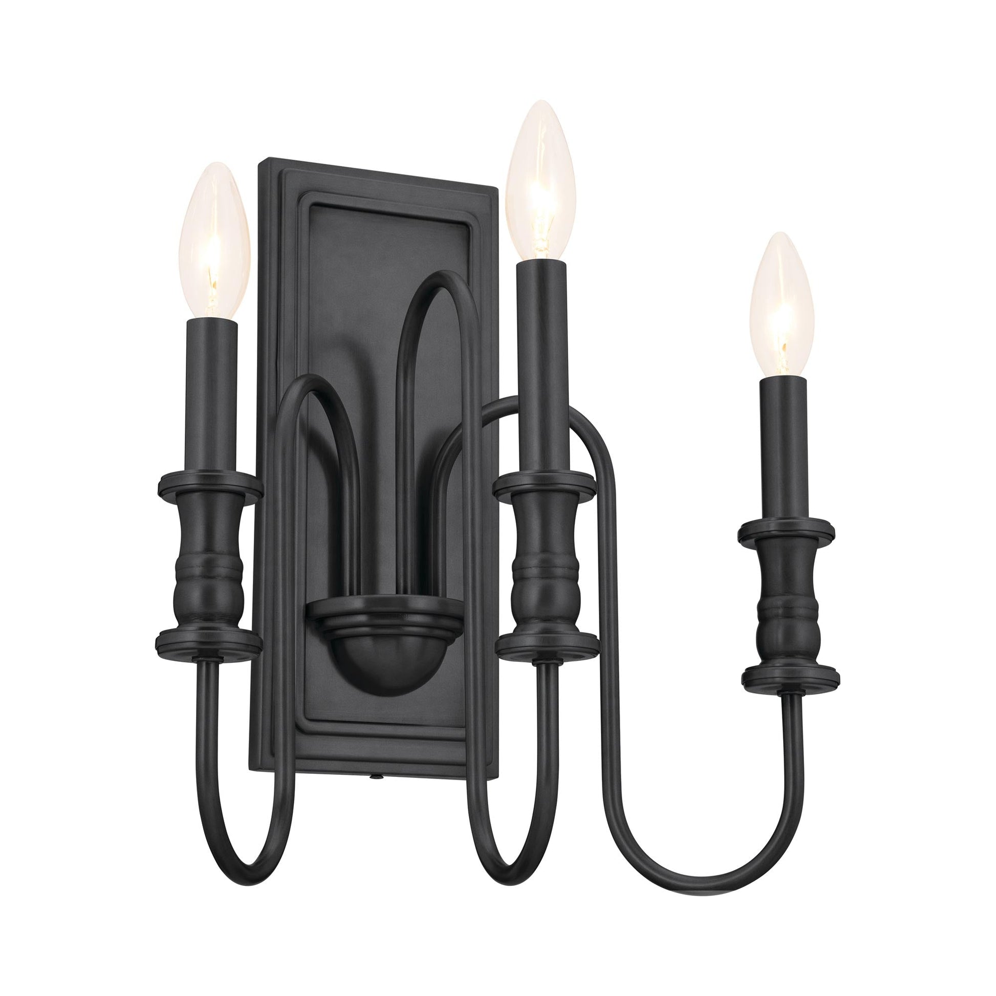 Karthe Wall Light in Black.